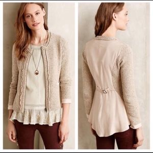 Anthropologie Wool Blend Jacket